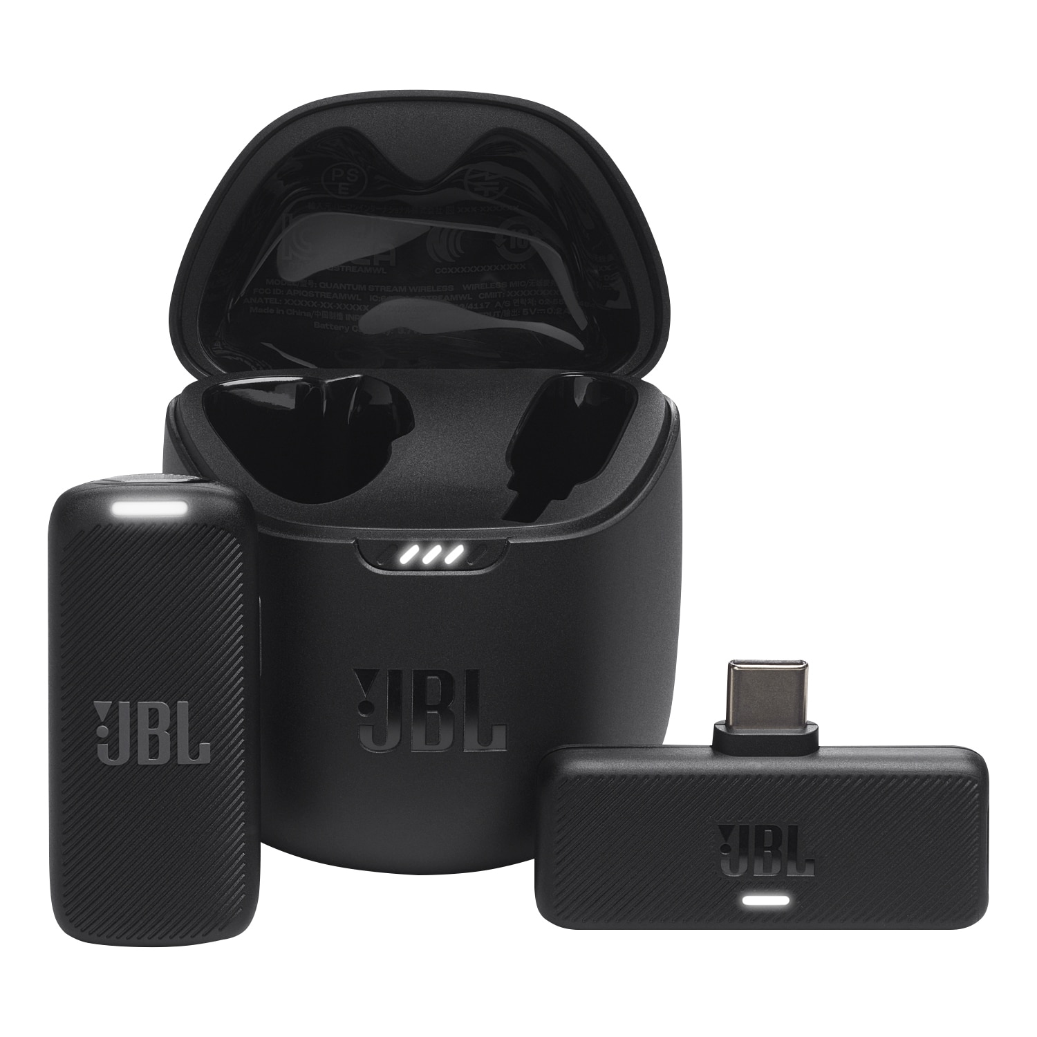 JBL Quantum Stream Wireless USB-C Clip Mic
