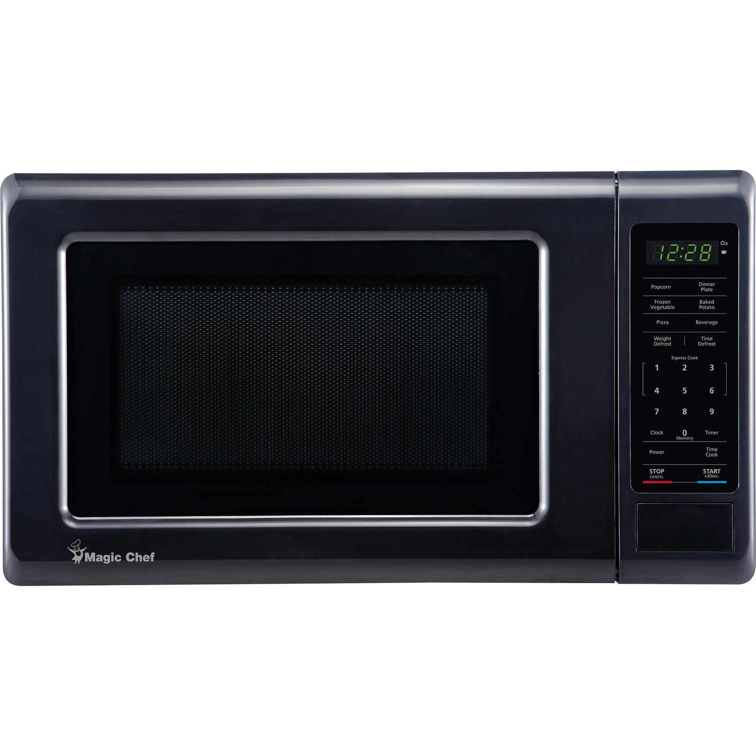 0.7-Cu. Ft. 700-Watt Digital Touch Countertop Microwave in Black