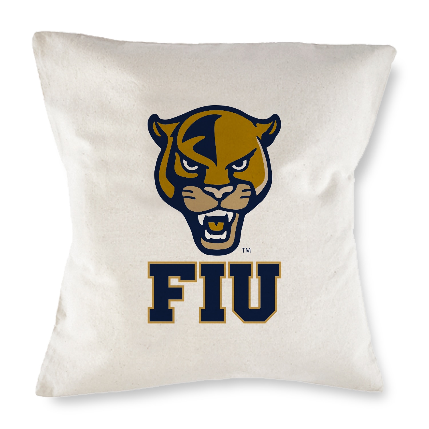 Florida International University Modesto Maidique Canvas Pillow