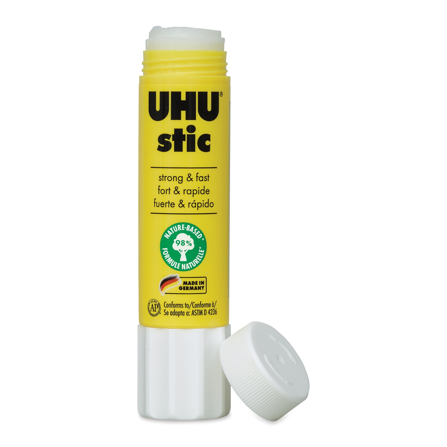 Uhu Stic Glue Stick, Clear, .74 oz.