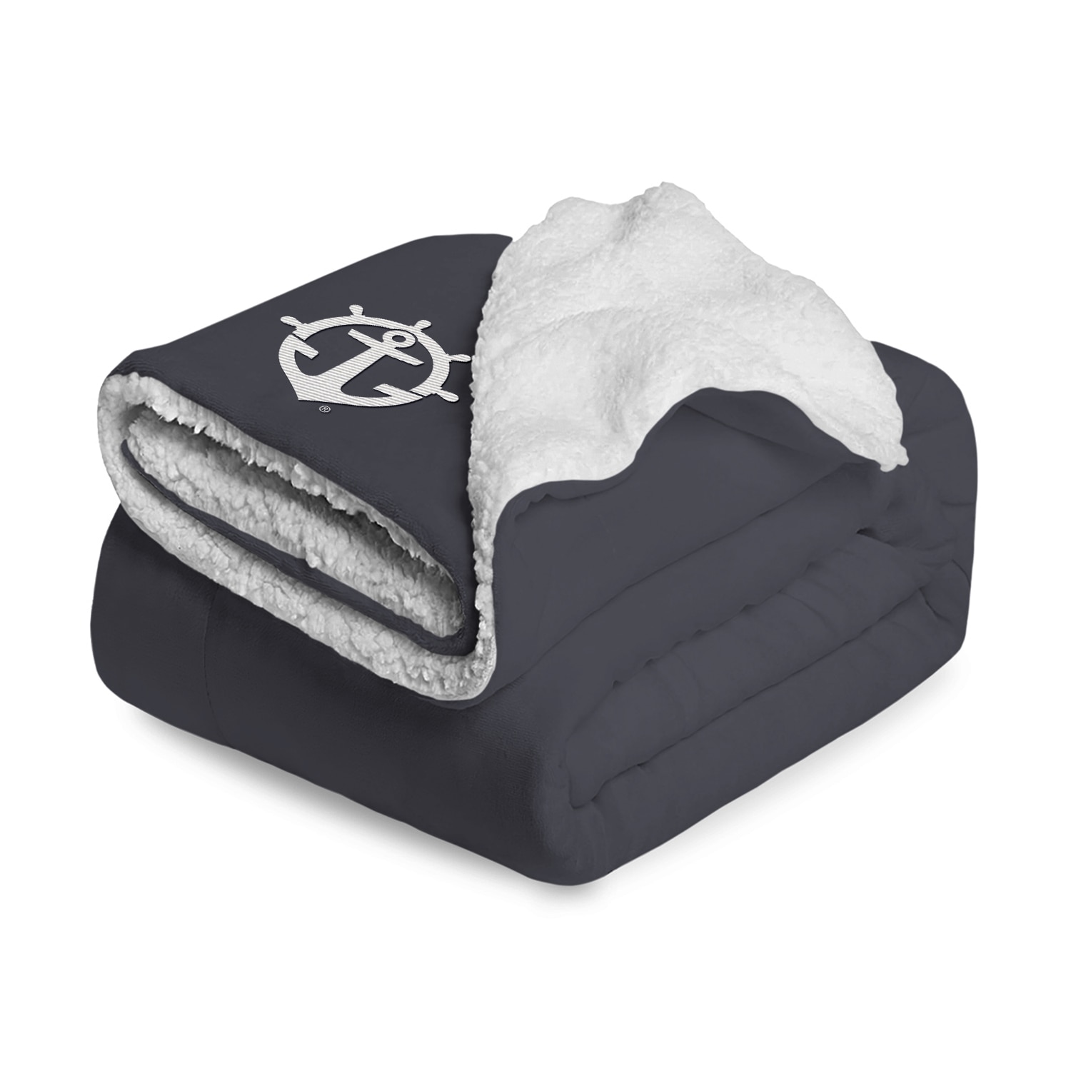 University of Portland Embroidered Sherpa Blanket