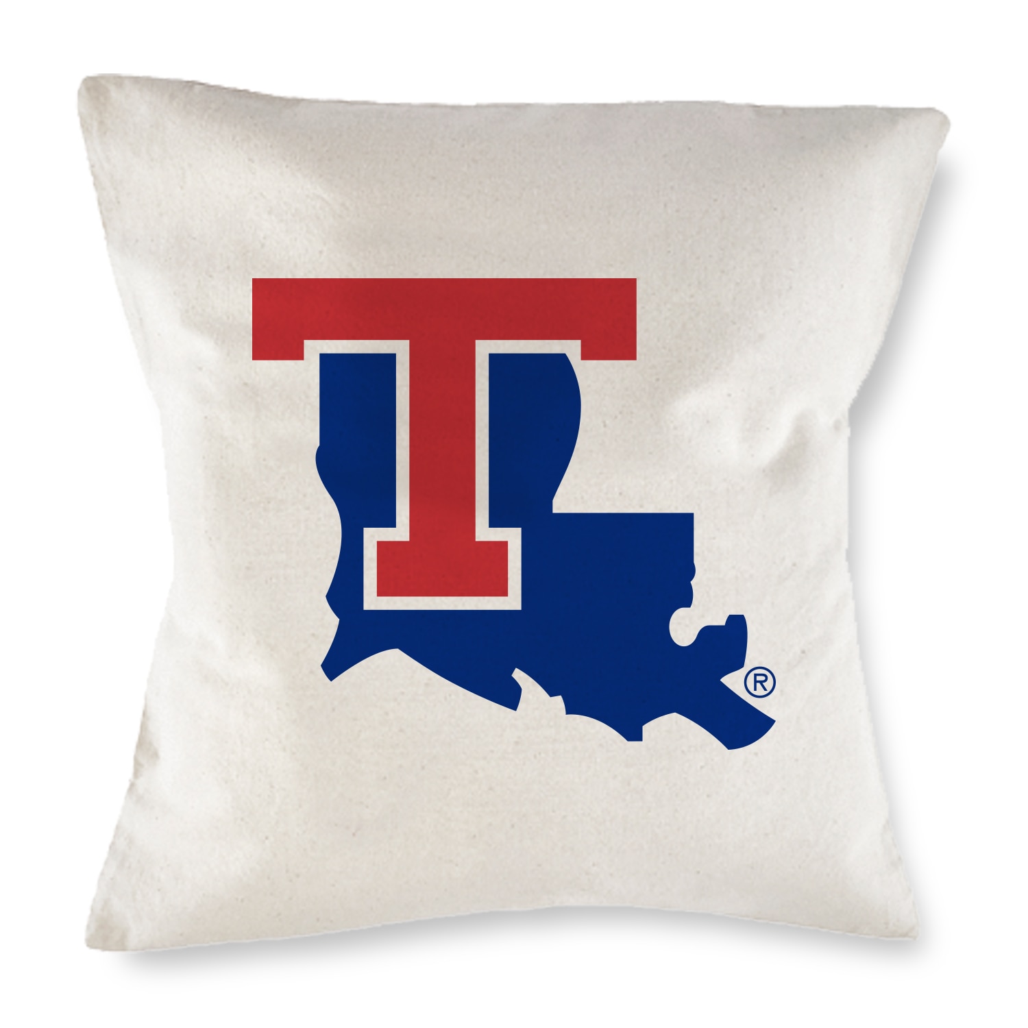 Louisiana Tech University Canvas Pillow
