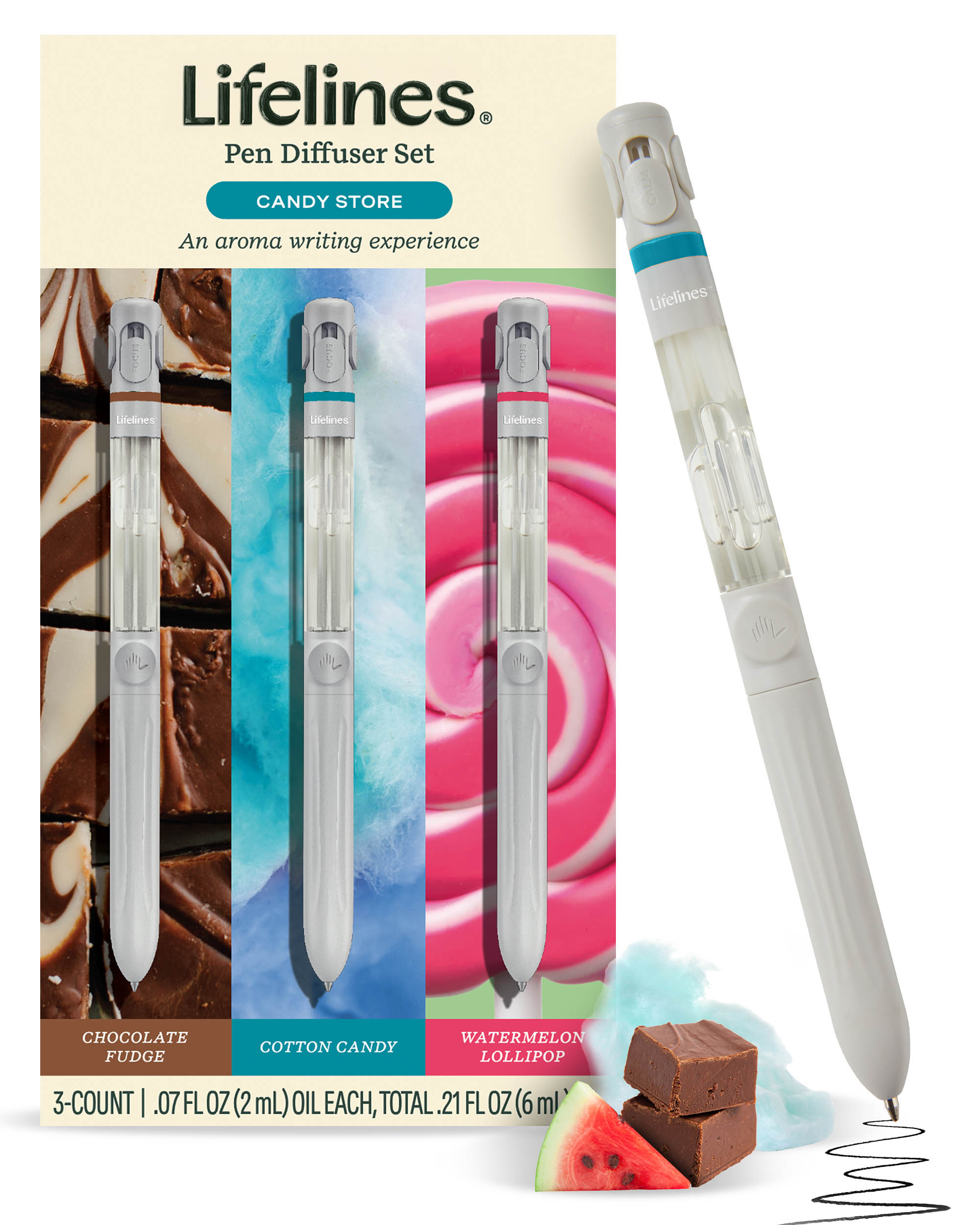 Lifelines Yummy Pens Gift Set-3 Pack
