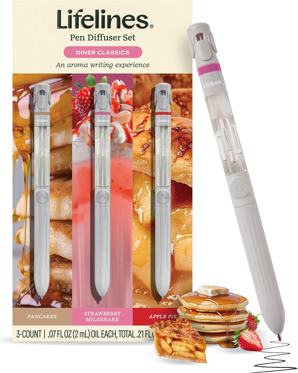 Lifelines Yummy Pens Gift Set-3 Pack