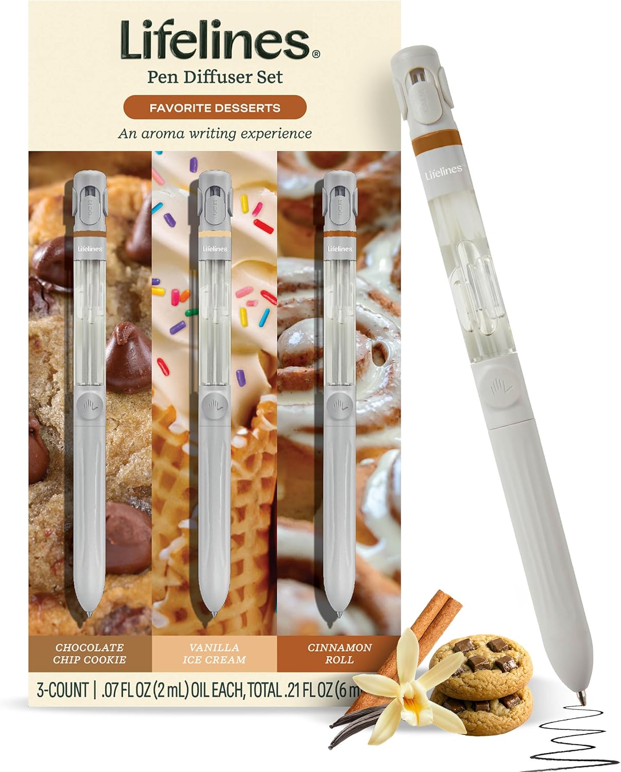 Lifelines Yummy Pens Gift Set-3 Pack