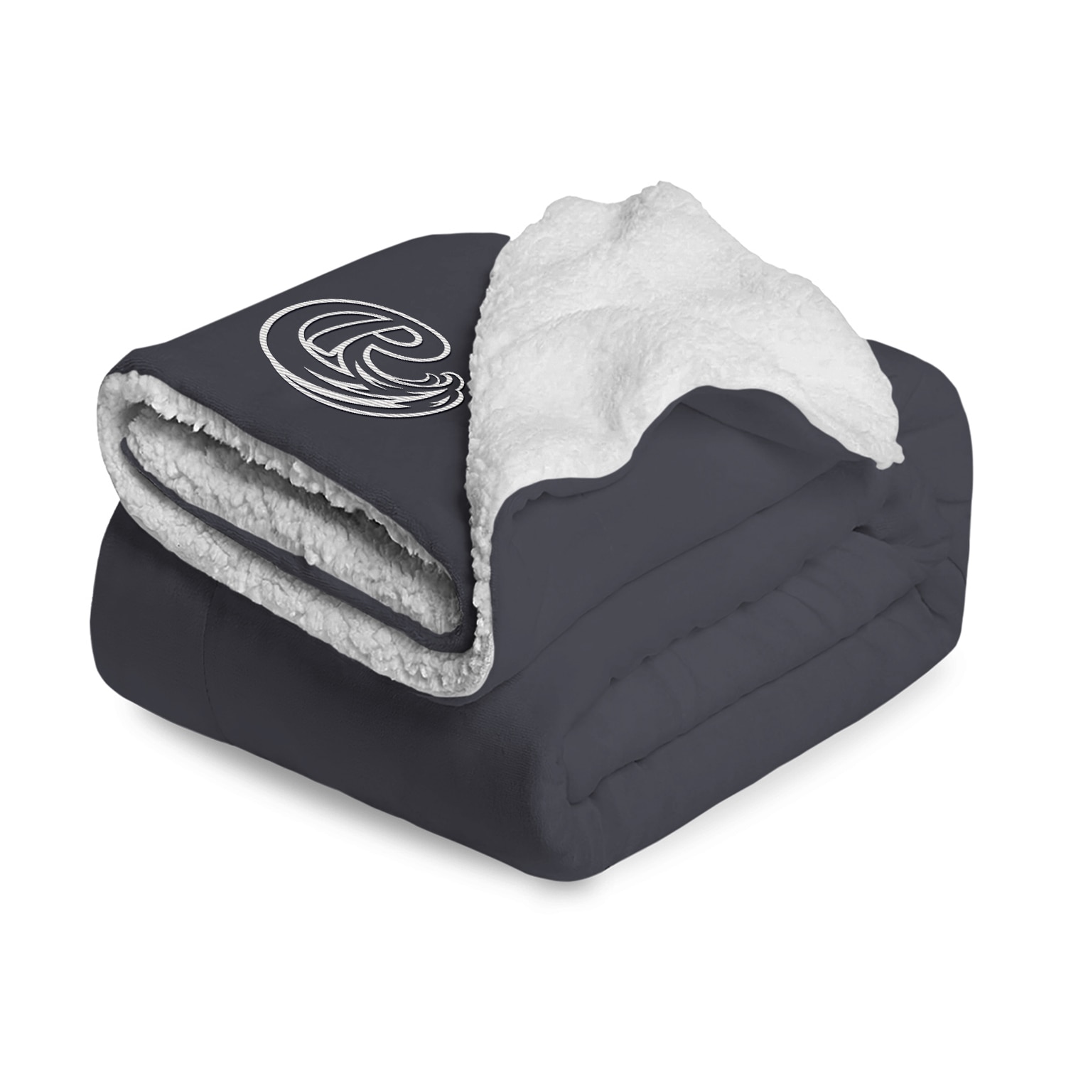 Roosevelt University Embroidered Sherpa Blanket
