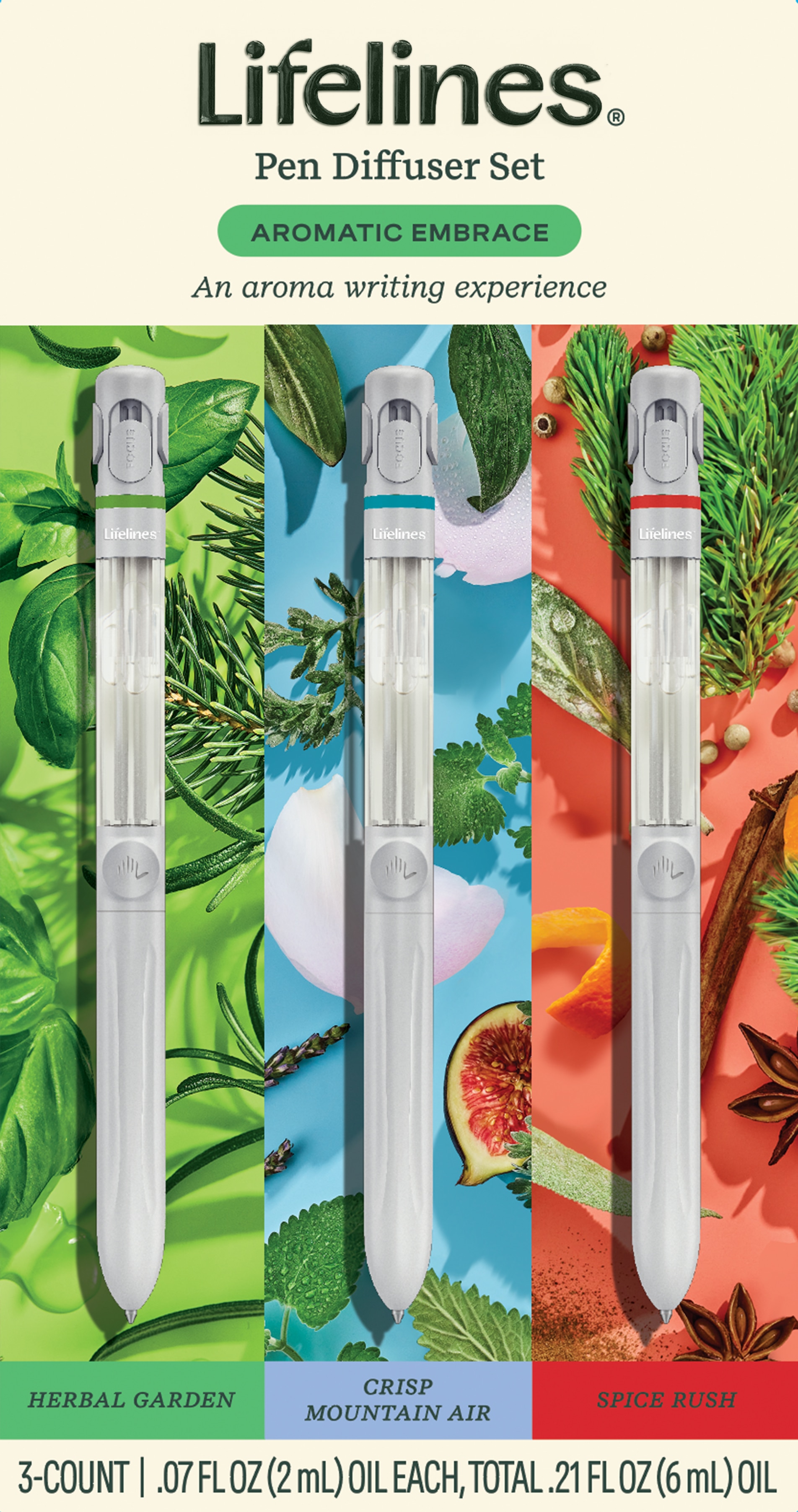 Lifelines 3 Pack Pen Diffuser