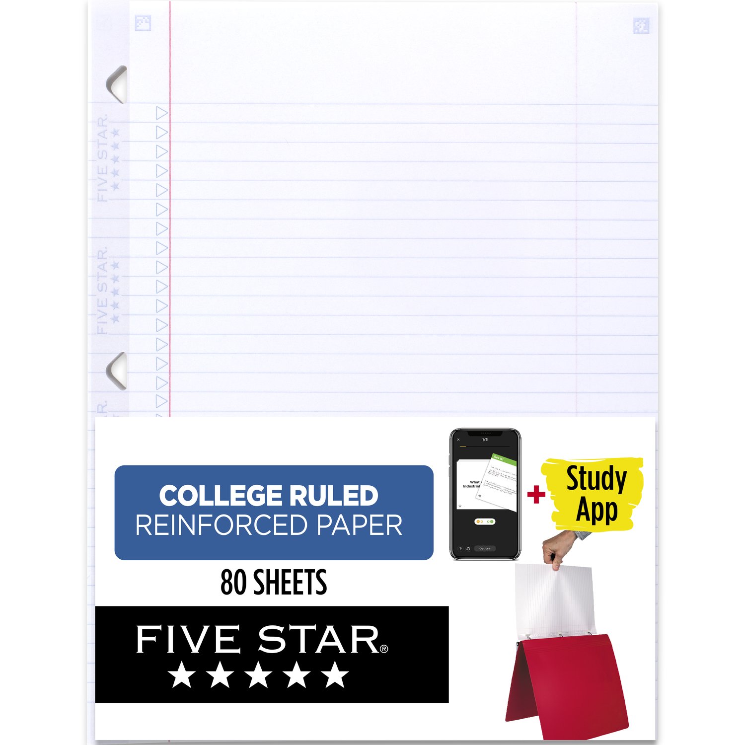 Five Star Filler Paper - XL 611 - 80 Count