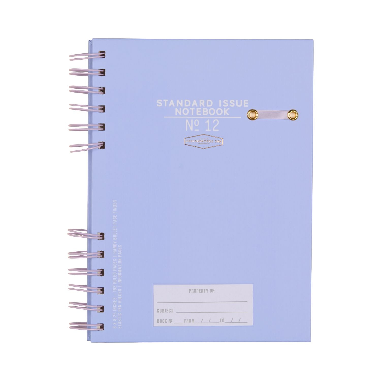 Designworks Ink Standard Issue Notebook No. 12 Lavender