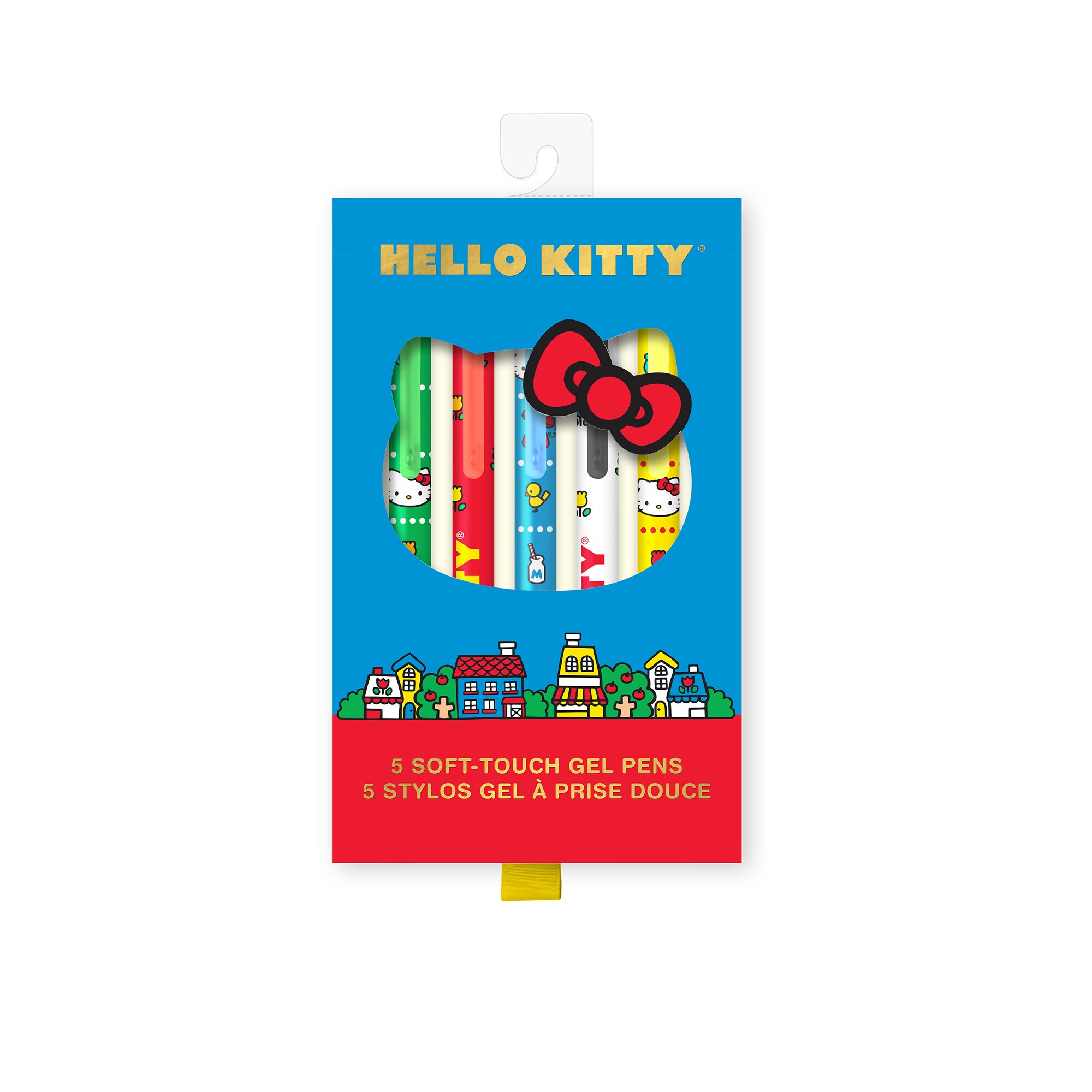 Studio Oh x Sanrio Retro Hello Kitty Soft-Touch Gel Pen Set
