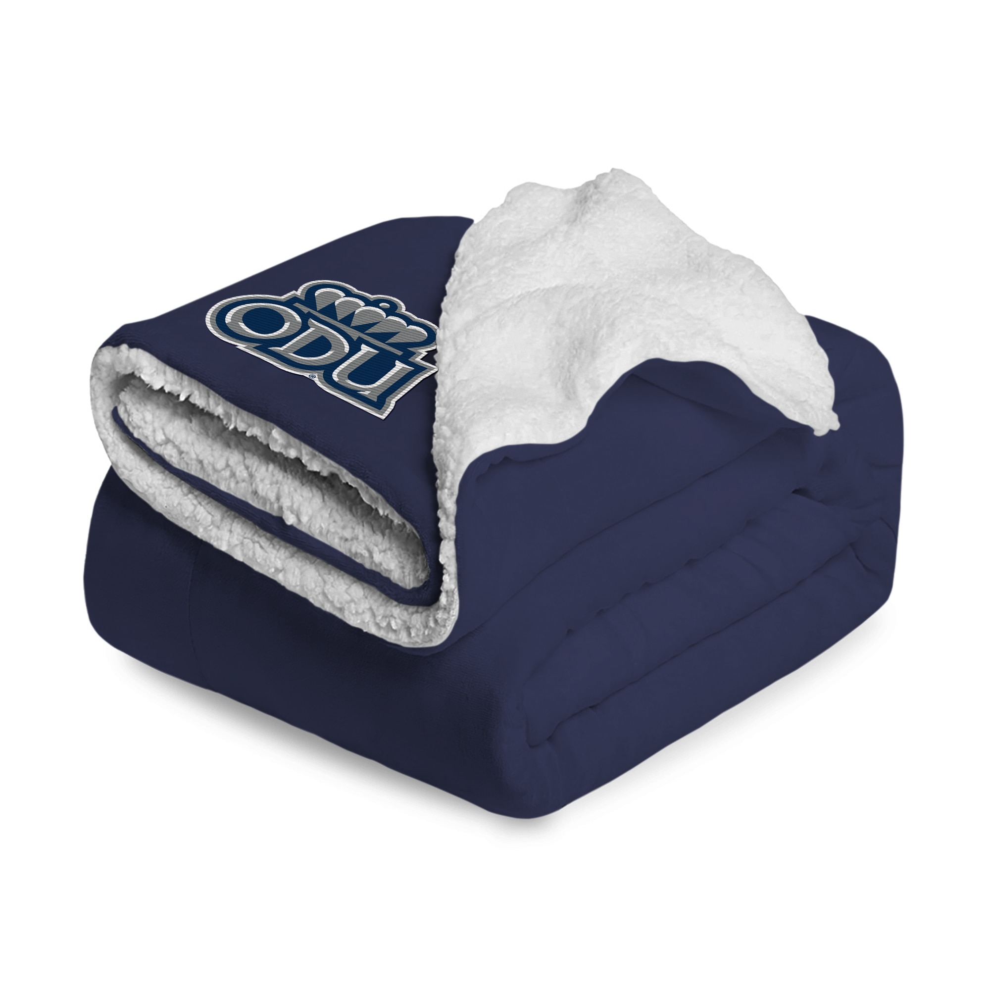 Old Dominion University Embroidered Sherpa Blanket
