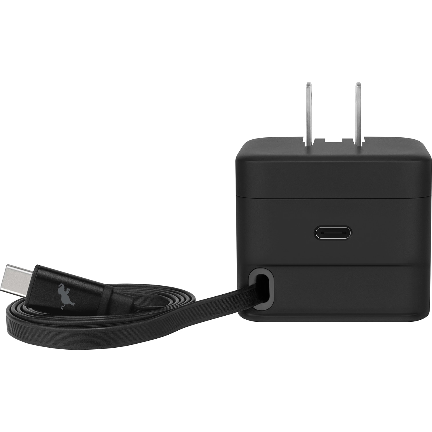 Nimble WALLY Stretch Retractable Wall Charger- 35W USB-C Black