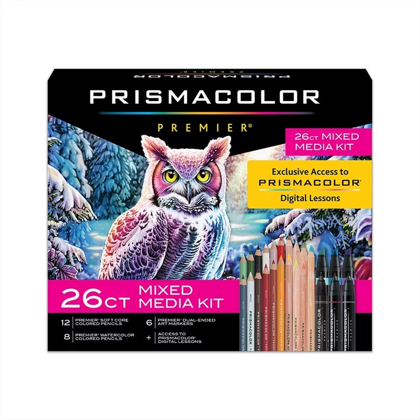 Prismacolor Premier Mixed Media 26ct Pen & Pencil Set