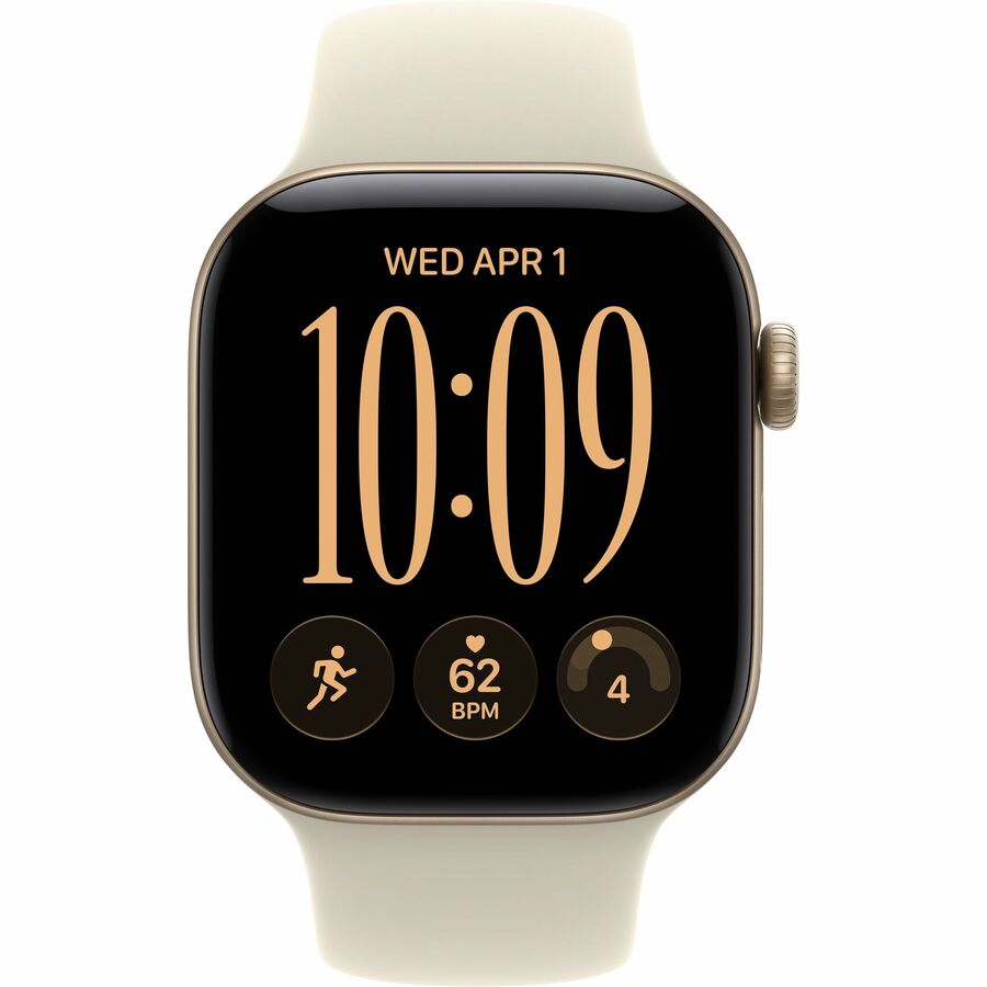 Apple Watch Series 12 GPS 42mm Light Gold Aluminum Case with Sand Sport Band