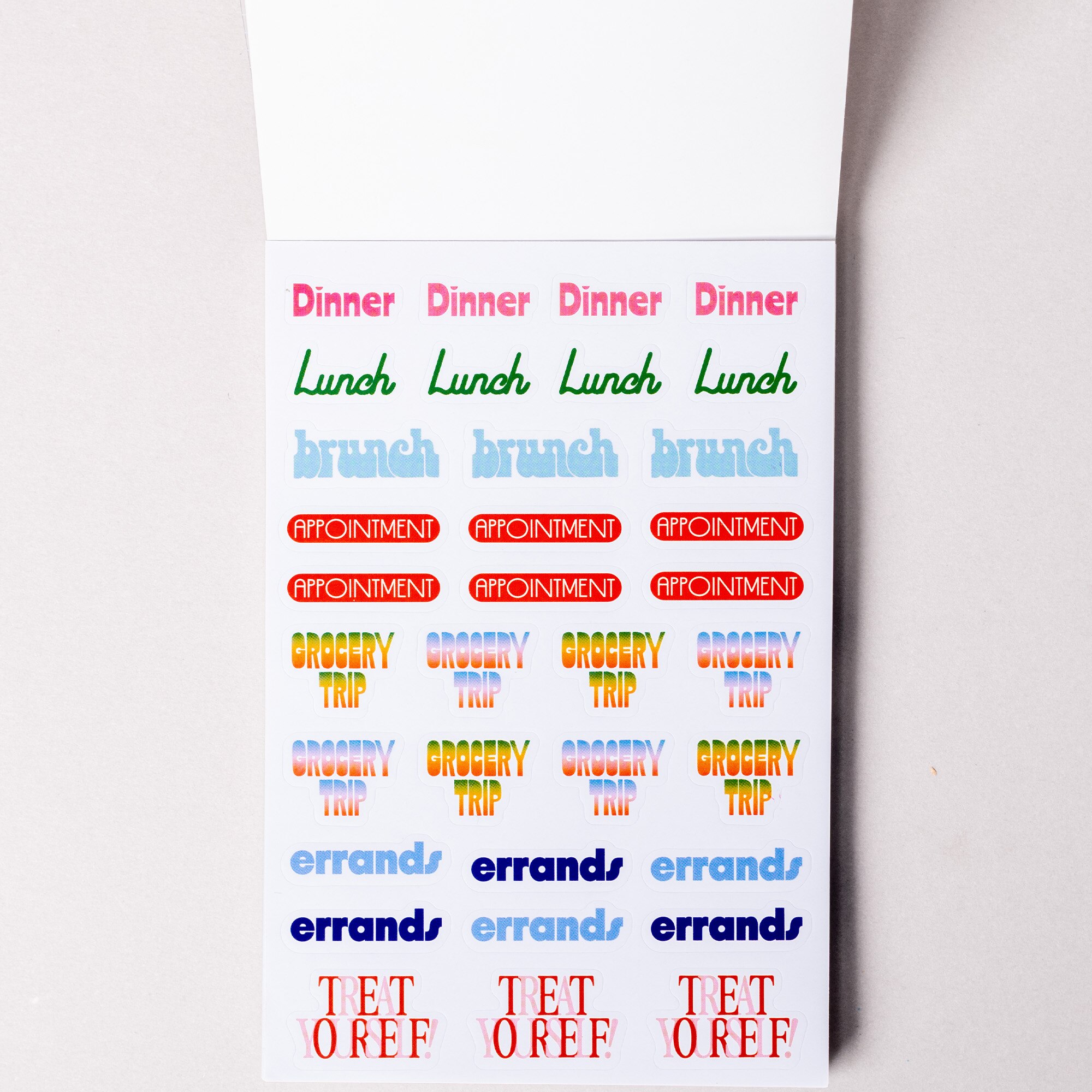 ban.do Planner Sticker Book - Issue One