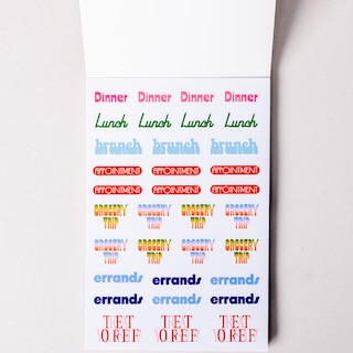 ban.do Planner Sticker Book - Issue One