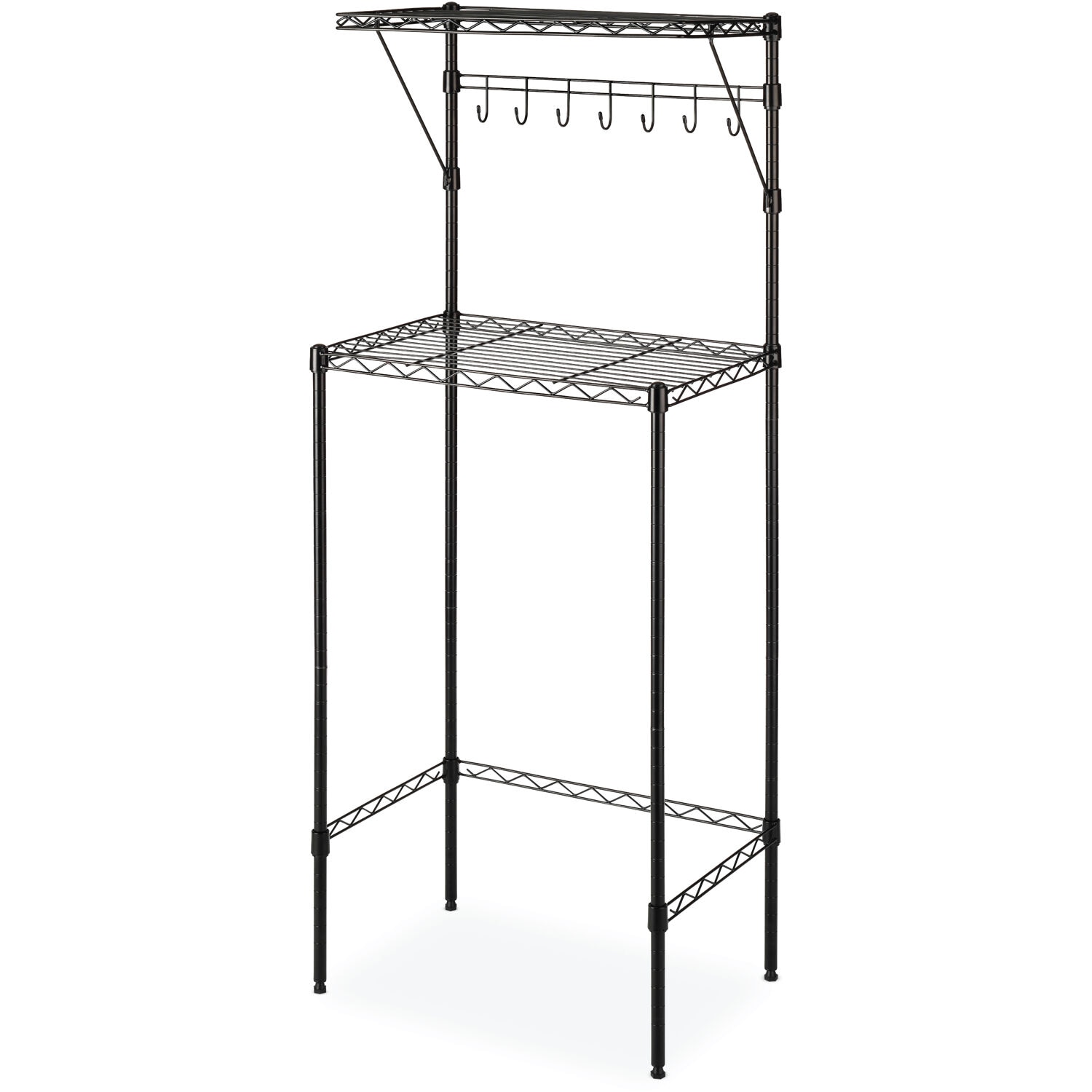 Supreme Over-the-Fridge Shelf with Mug and Cup Hooks