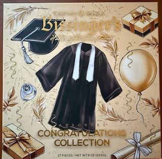 Bissinger's - Gift Box Congratulations Grad Assorted Chocolate - 8oz 17PC