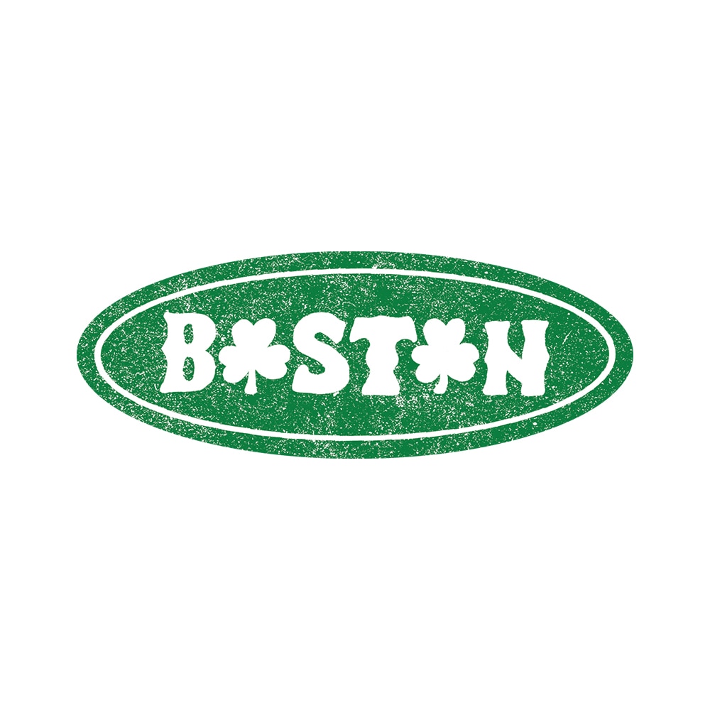 Lucky Boston - Die-Cut Sticker