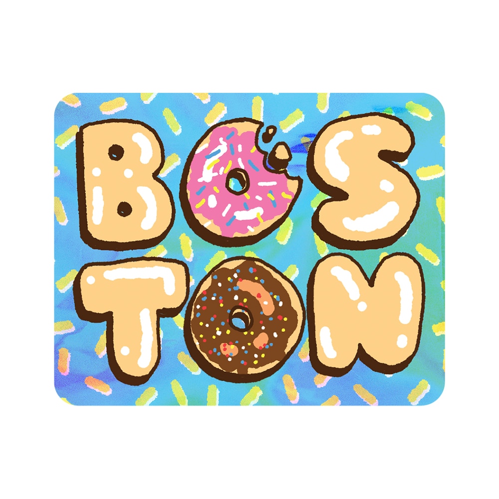 Boston Breakfast - Die-Cut Sticker