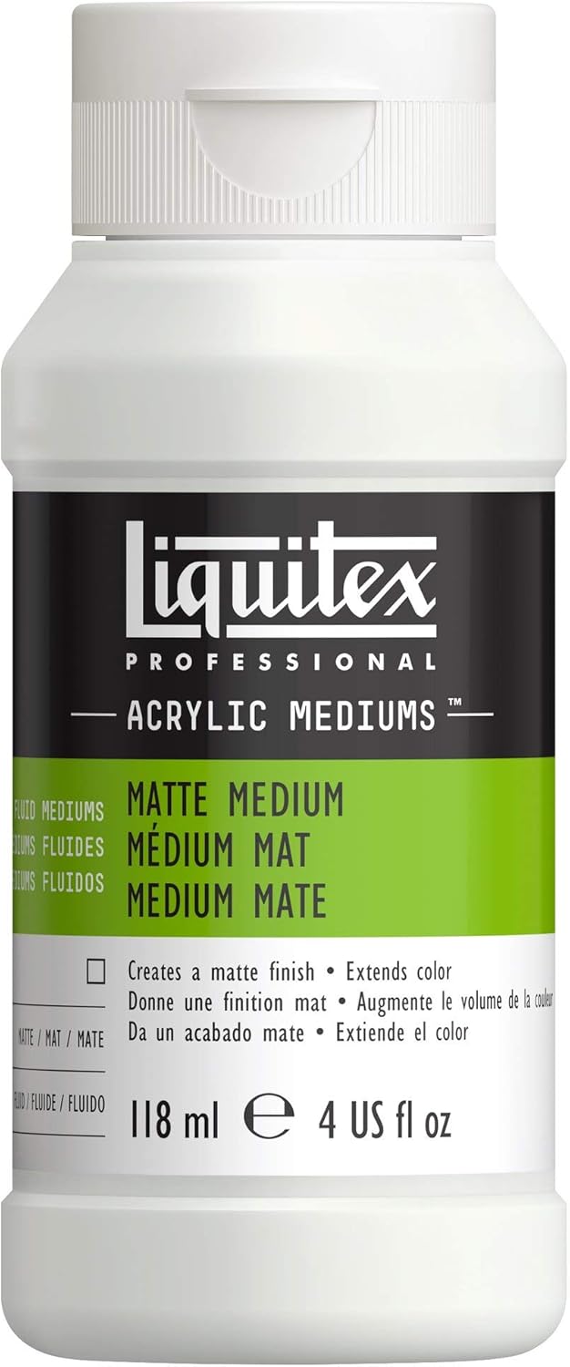 Liquitex Matte Fluid Medium, 4 oz.