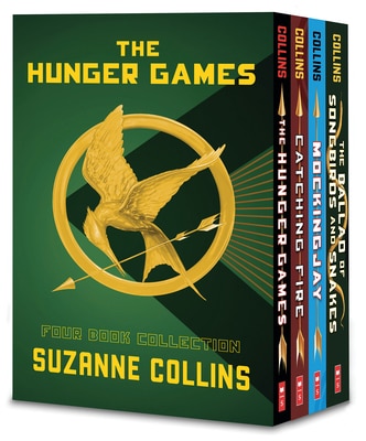 Hunger Games 4-Book Paperback Box Set (the Hunger Games Catching Fire Mockingjay the Ballad of Songbirds and Snakes)