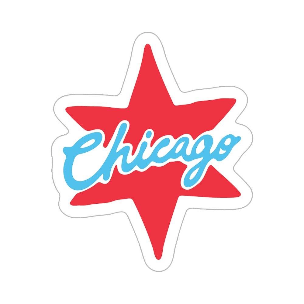 Classic Chicago - Die-Cut Sticker
