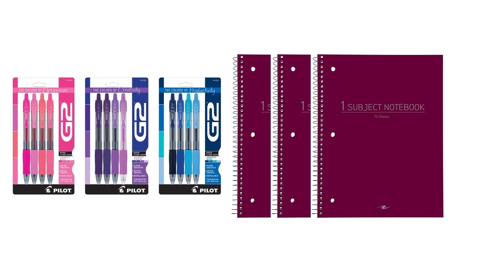 G2 Boost & Value Notebooks Bundle - Save 15%