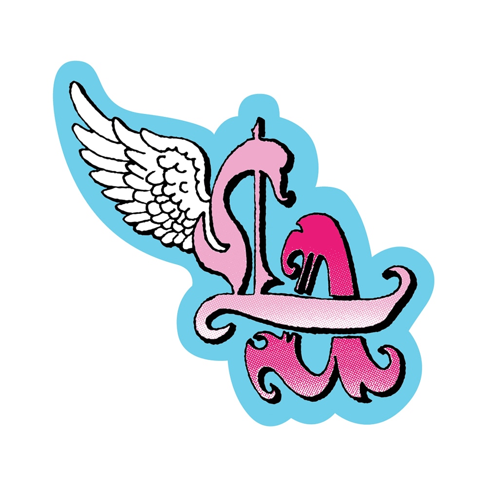 LA Angel - Die-Cut Sticker