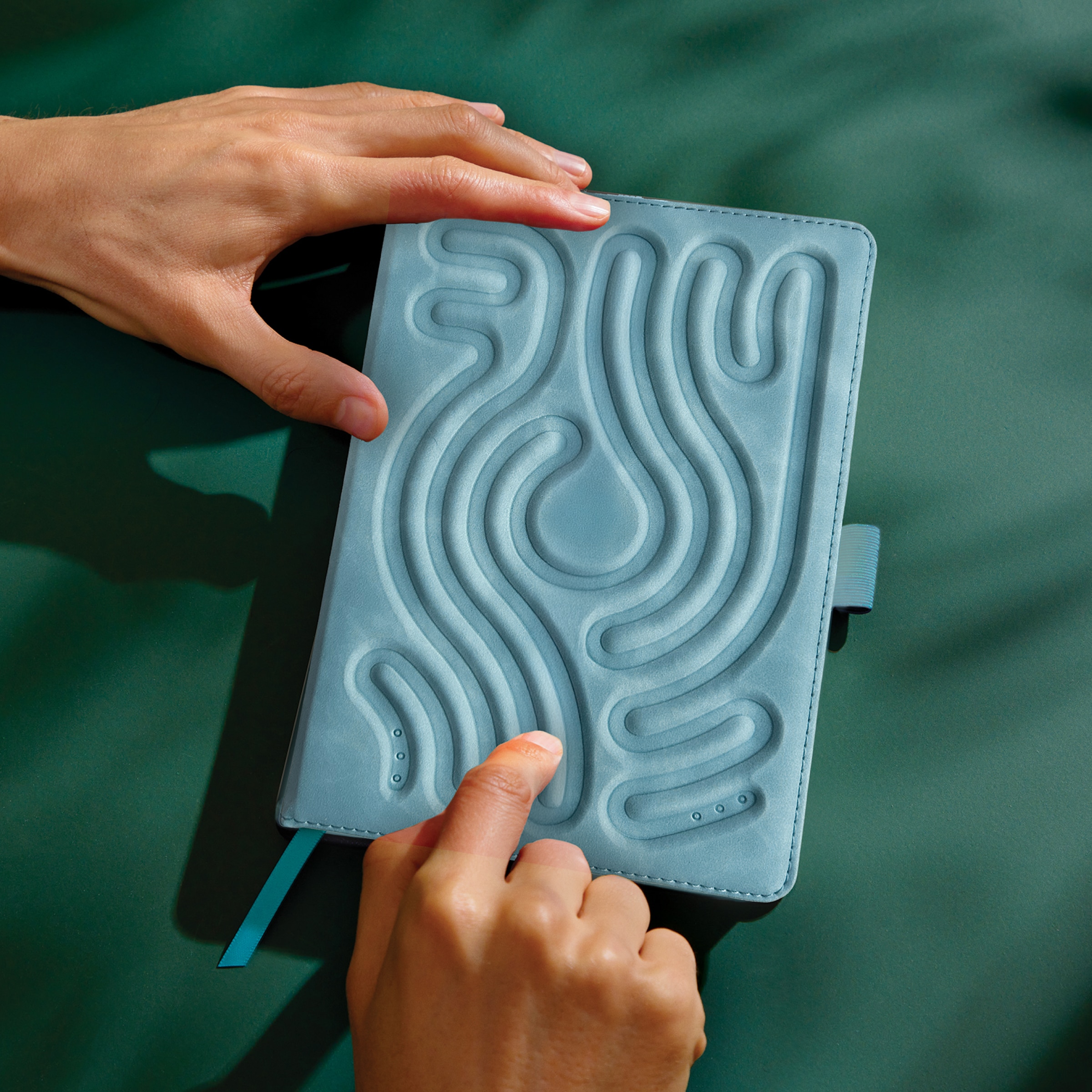 Lifelines Writing Wellness Gift Set - Finger Maze (Blue)