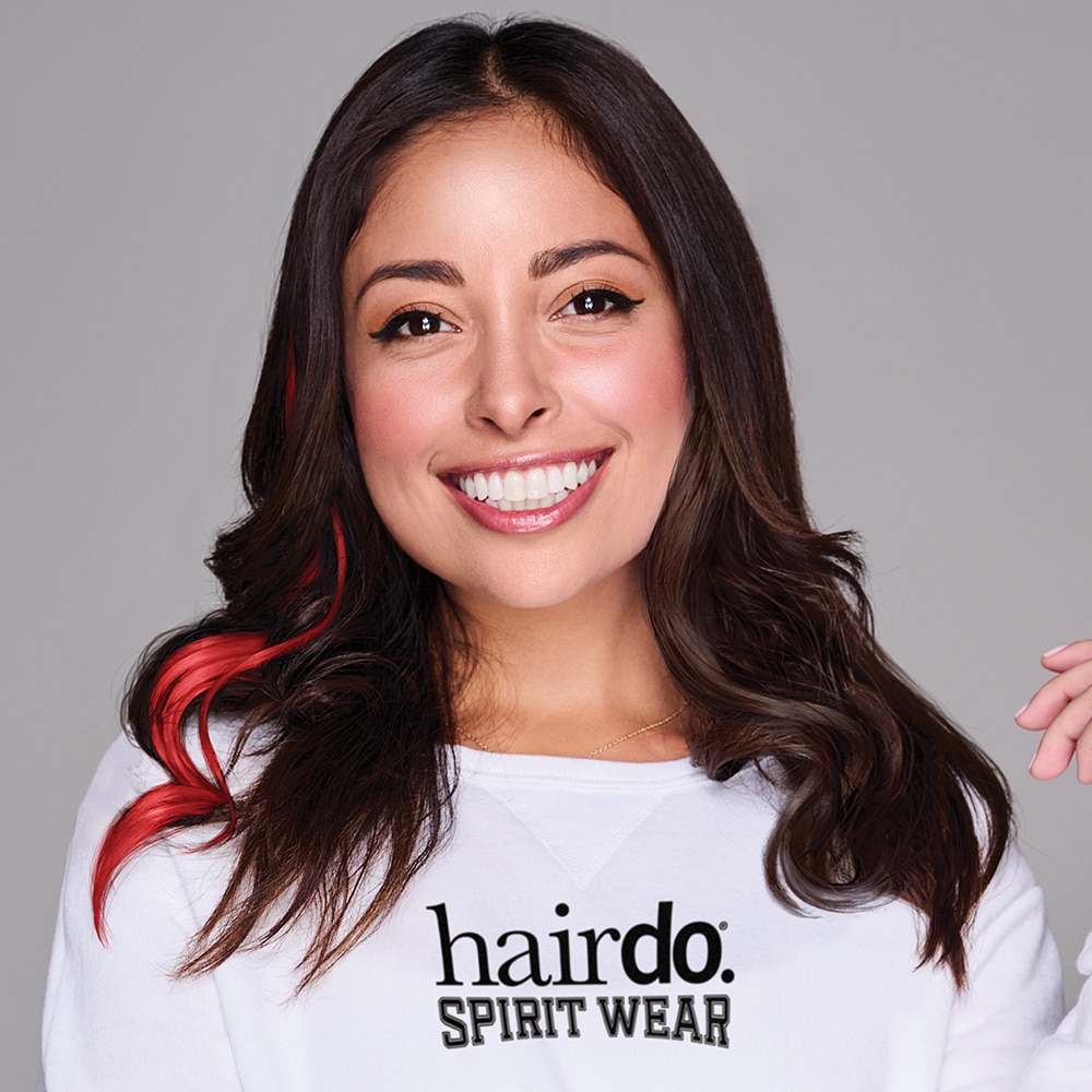 Spirit Wear 2Pk Wavy Clip-In Color