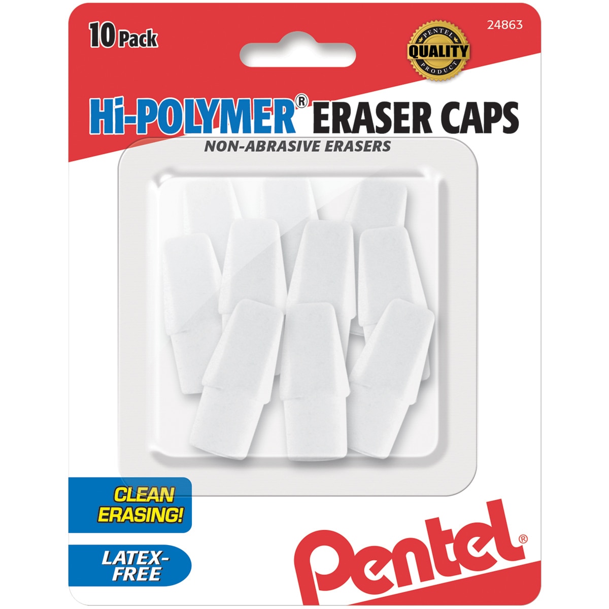 Hi Polymer Eraser Caps