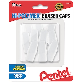Image 1: Hi Polymer Eraser Caps