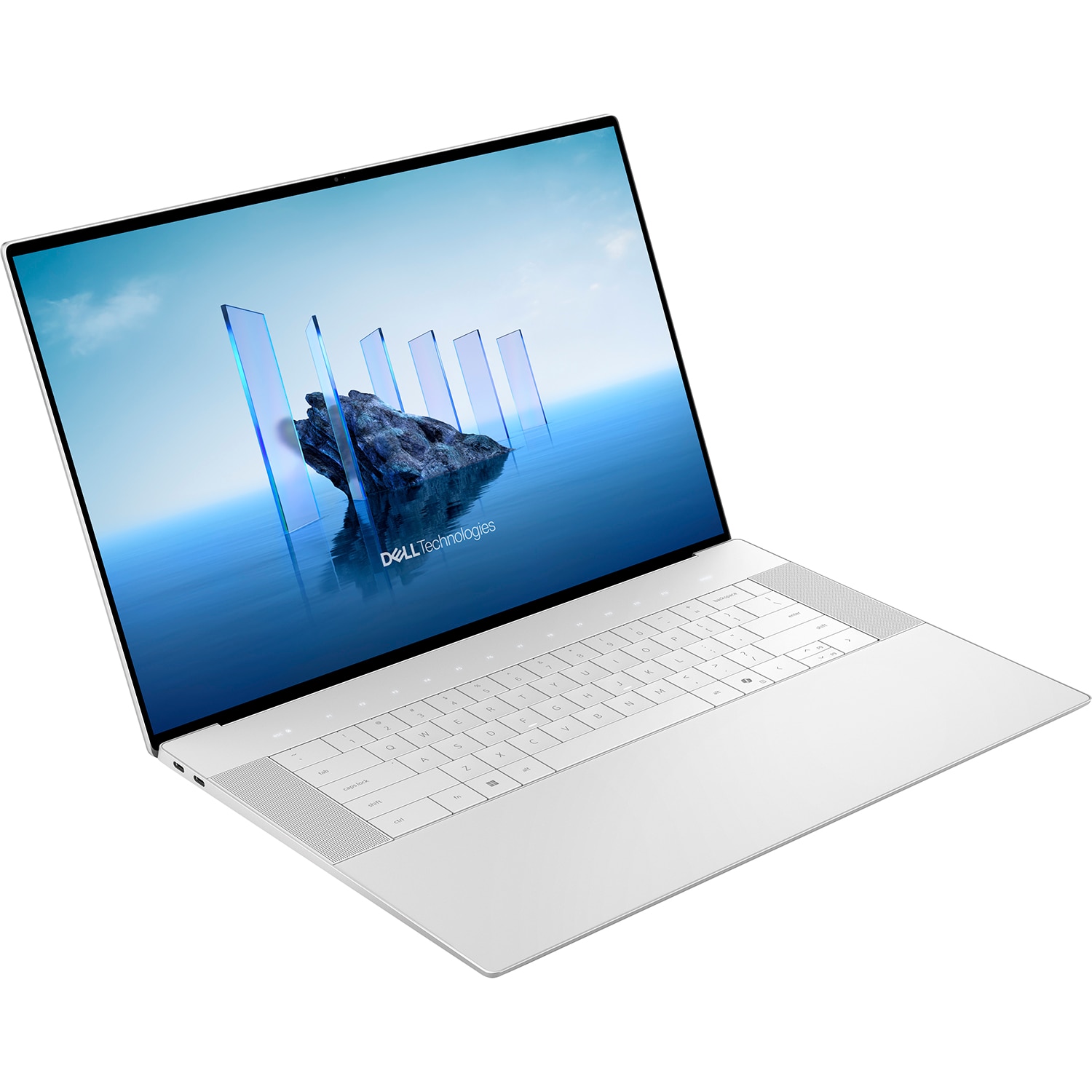 Dell 16 inch Premium Touch Laptop 1TB Platinum