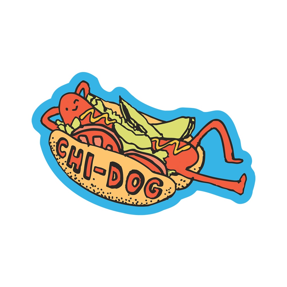 Chicago Style - Die-Cut Sticker