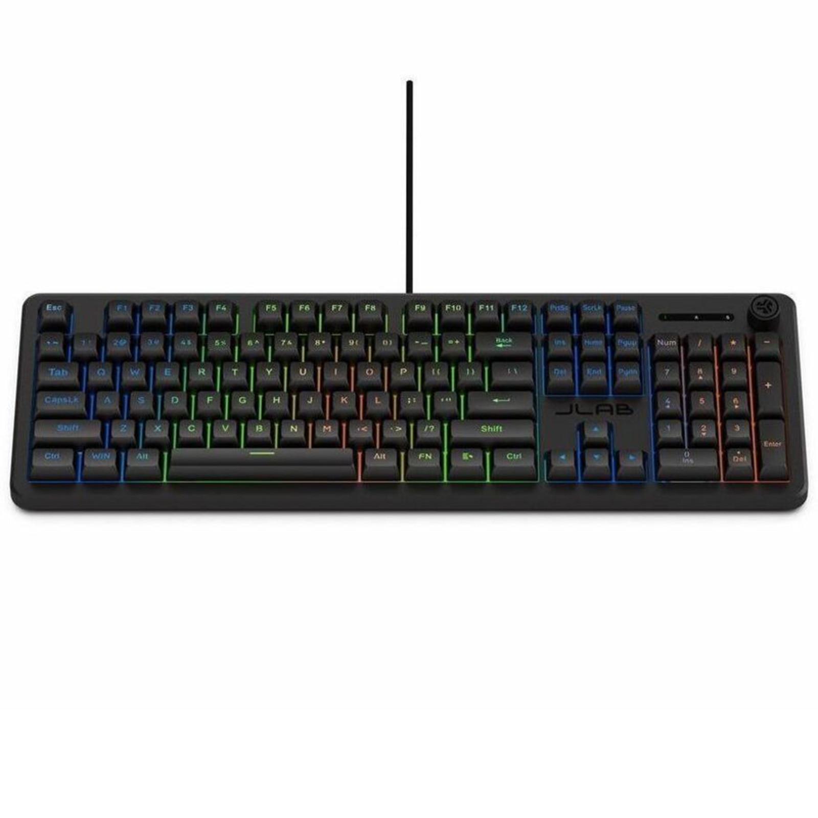 JLab Nightfall Full-Size Wired Gaming Keyboard