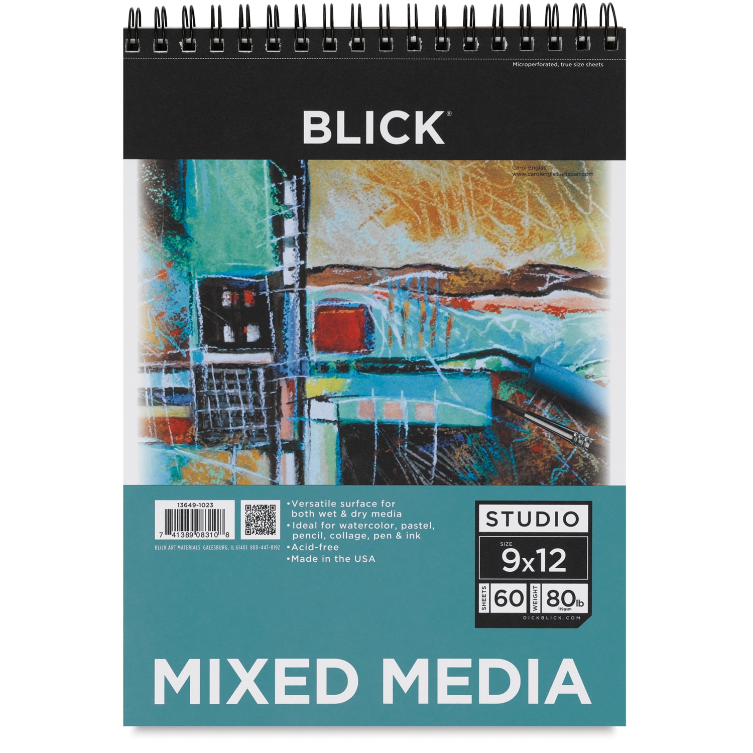 Mixed Media Pad 9X12 60 Sheets
