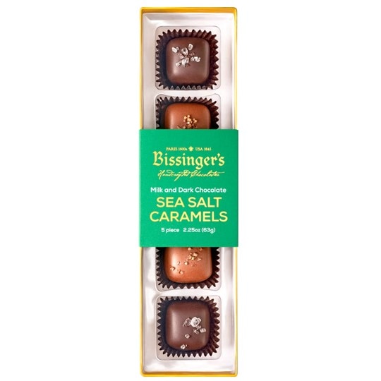 Flights Bissingers Chocolate - Milk & Dark Sea Salt Caramels - 5 PC