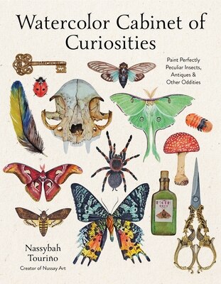 Watercolor Cabinet of Curiosities: Paint Perfectly Peculiar Insects Antiques & Other Oddities