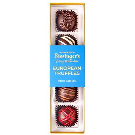 Flights Bissingers Chocolate - European Truffles - 5 PC