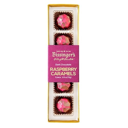 Flights Bissingers Chocolate - Dark Raspberry Caramel - 5 PC