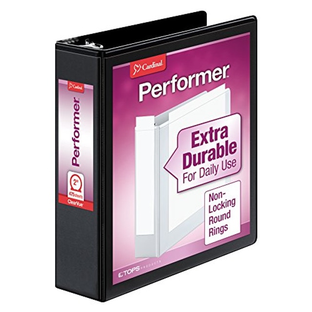 Clearvue(TM) 3 Ring 2" Binder