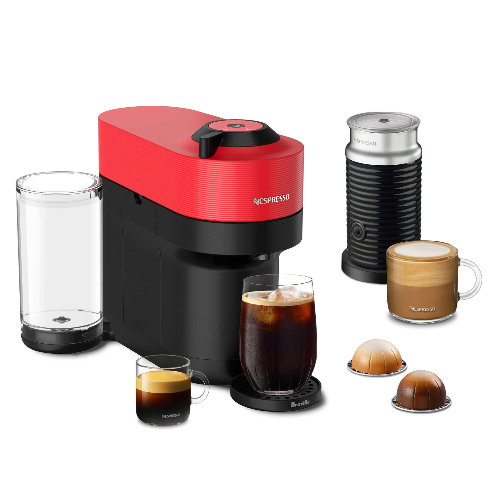 Nespresso Vertuo Pop+ Coffee & Espresso Bundle by Breville