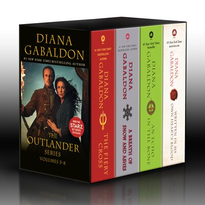 Outlander Volumes 5-8 (4-Book Boxed Set): The Fiery Cross a Breath of Snow and Ashes an Echo in the Bone Written in My Own Heart's Blood