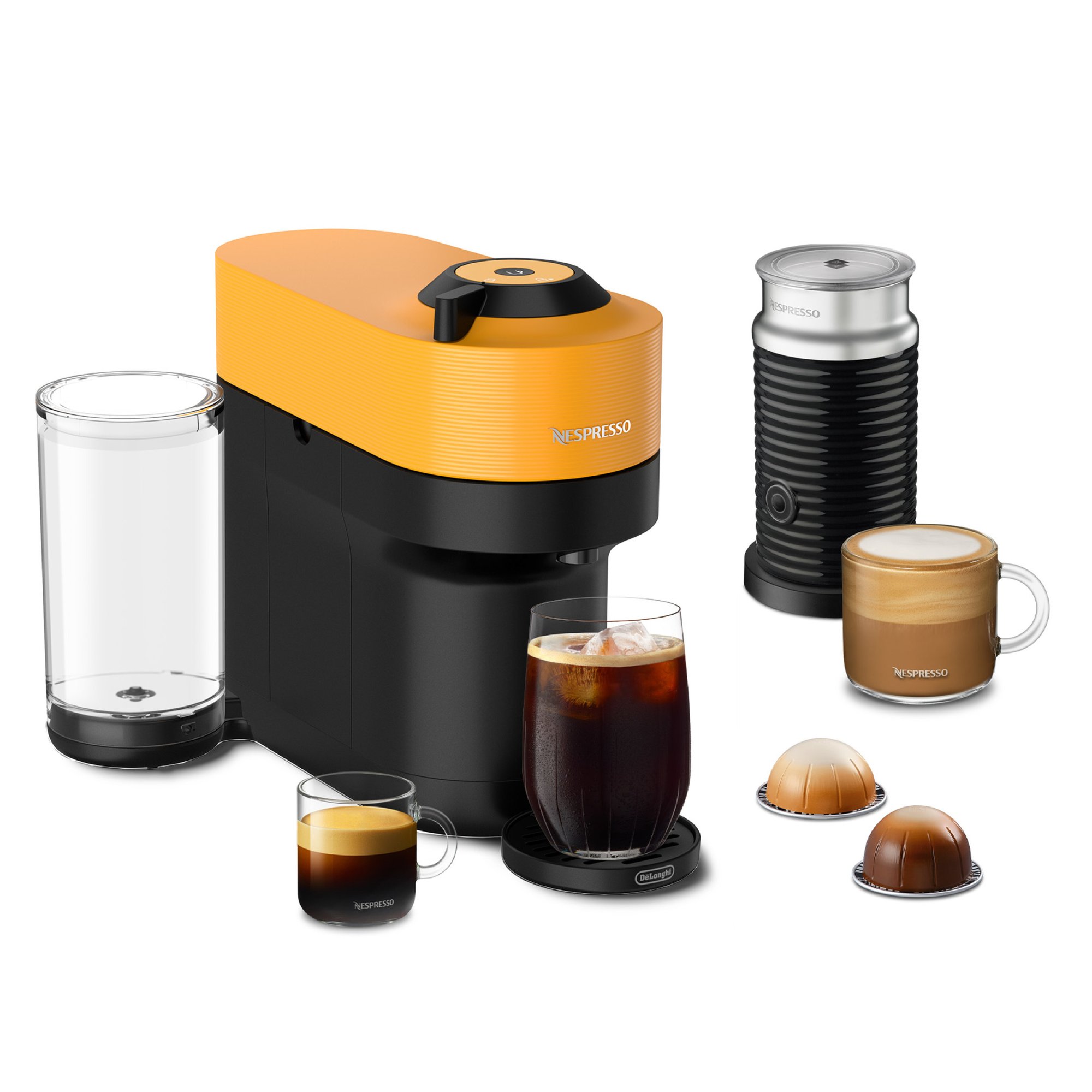 Nespresso Vertuo Pop+ Coffee & Espresso Bundle by De'Longhi