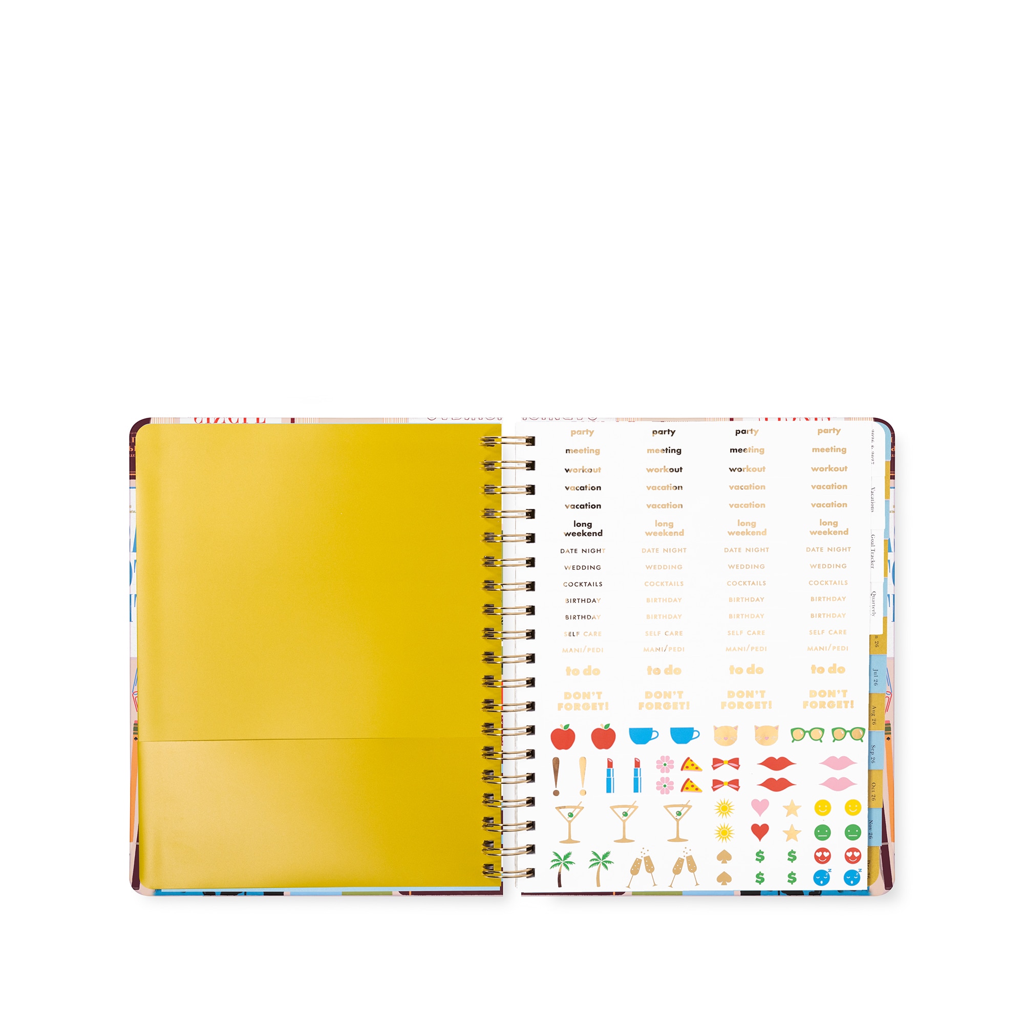kate spade new york 12 Month Mega Planner - Book Club