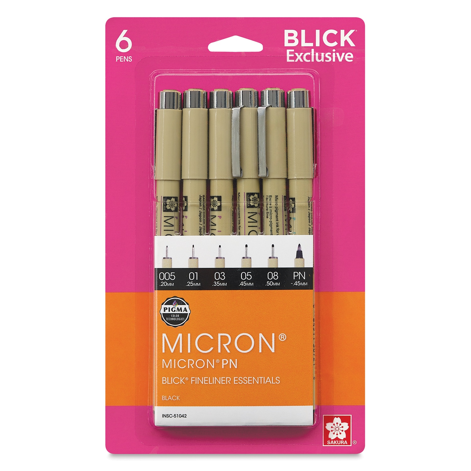PIGMA MICRON PEN BLICK EXCL ESN