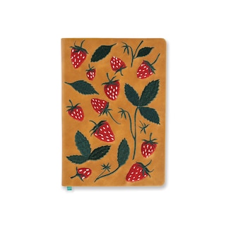 Denik Elana's Berries Embroidered Journal