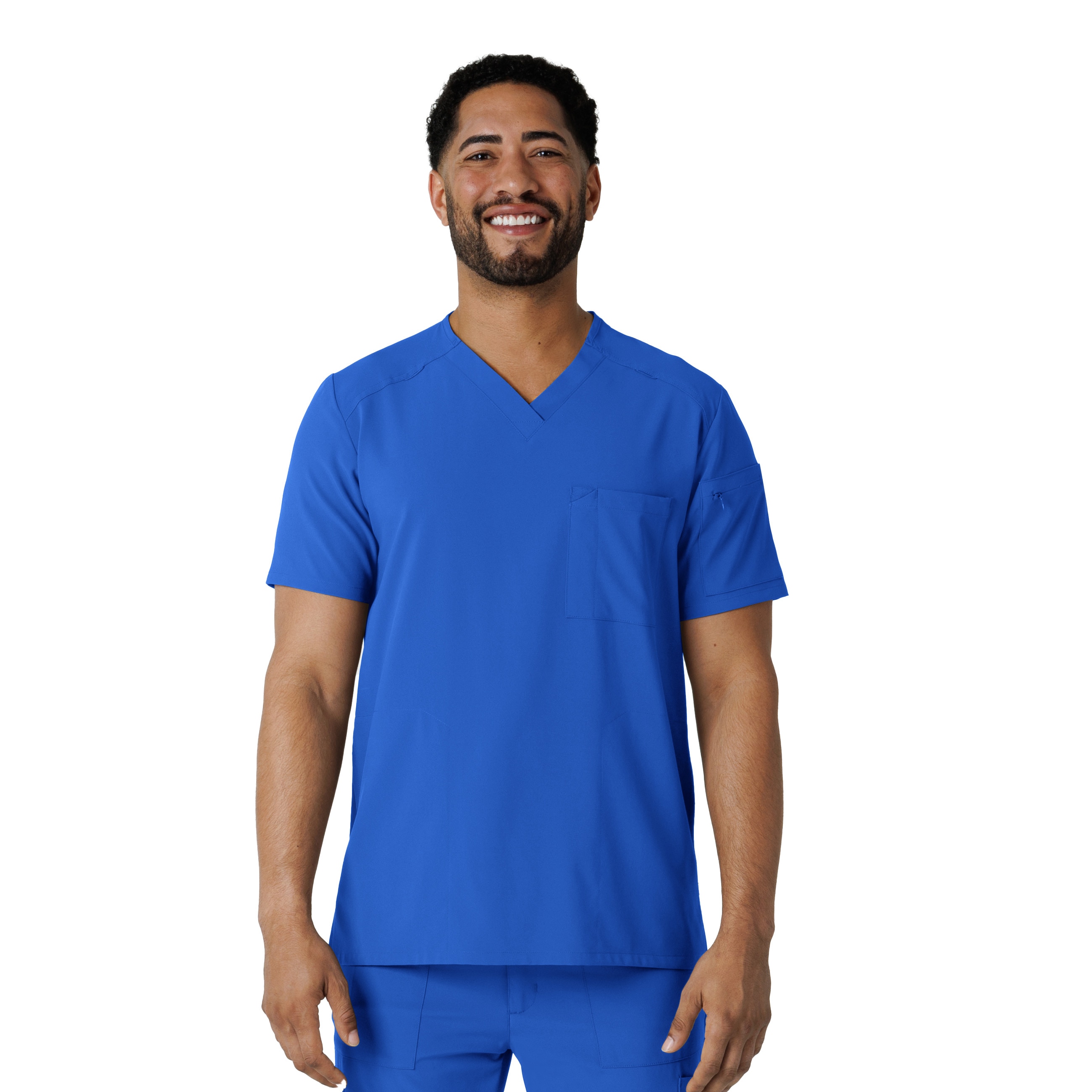 Wink W123 Men's V-Neck Top 6834MIDSX