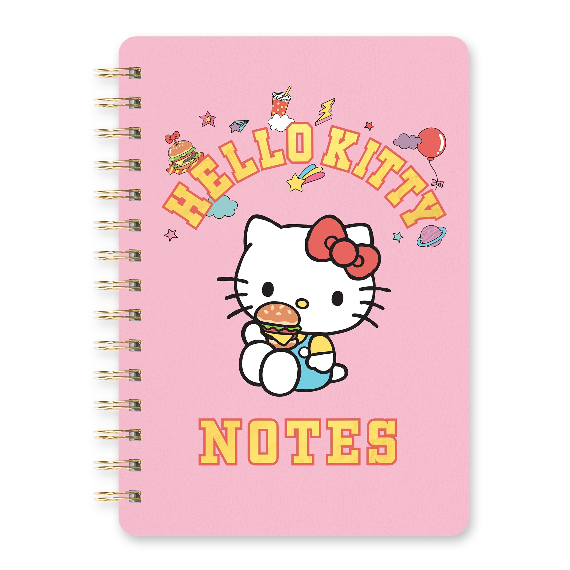 Studio Oh x Sanrio Hello Kitty College Letters Agatha Notebook with Sticker Sheet